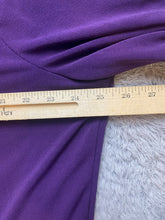 Load image into Gallery viewer, Lauren Ralph Laure Shirt Womens 2X Plum Keyhole Tunic Flare Sleeve Blouse Plus
