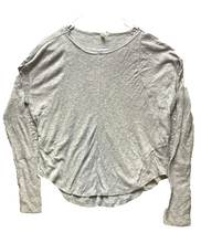 Load image into Gallery viewer, Free People Shirt Womens Small Oversized Thermal Racerback Thumbhole Viscose
