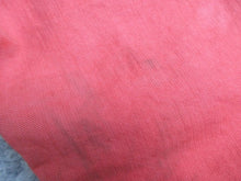 Load image into Gallery viewer, CN Blue Shorts Adult 34 Red Flat Front Bermuda 5 Pockets Raw Hem 13" Inseam Mens
