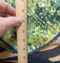 Load image into Gallery viewer, VTG A. Aubrey Dress Womens 5 Small Asymmetric Y2K Lined Geometric Hippie Peasant
