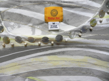 Load image into Gallery viewer, Ruby Rd Shirt Womens Medium Coin Sequin Beads 3/4 Sleeve Blouse Spandex Ladies
