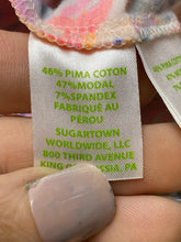 Load image into Gallery viewer, Lilly Pulitzer Shirt Womens Extra Small Pelican Pink Flamingos Stretch Peasant
