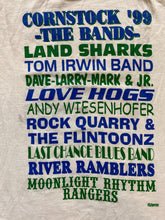 Load image into Gallery viewer, VTG Cornstalk 99 Shirt Adult Large Ivory 4th Annual Landsharks Funny Rock Mens
