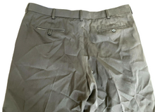 Load image into Gallery viewer, IZOD Pants Adult 40x30 Black Flat Front Straight Leg Trouser Casual Dress Mens
