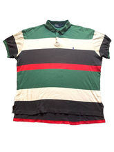 Load image into Gallery viewer, Ralph Lauren Shirt Adult Extra Large Striped  Colorblock Rugby Golf Polo Mens
