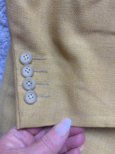 Load image into Gallery viewer, Hugo Boss Suit Coat Adult Size 40R Yellow Einstein Virgin Wool Blazer Mens
