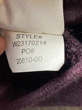 Load image into Gallery viewer, Prana Sweater Womens Medium Maroon Quilted Silverspring Oversized Pullover Lady
