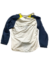Load image into Gallery viewer, Nike Jacket Adult Extra Large White Navy Full Zip Clima Fit Windbreaker Mens

