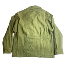 Load image into Gallery viewer, US Army Shirt Adult Medium Green Field Utility Uniform Military War Era Mens
