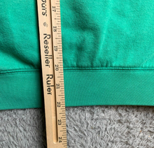 Load image into Gallery viewer, PINK Victoria's Secret Sweatshirt Womens Medium Green Oversized 1/4 Zip Fleece
