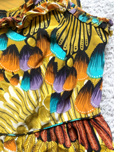 Load image into Gallery viewer, Anthropologie Edme &amp; Estyllte Dress Womens 2 Extra Small Lappula Silk Floral AOP
