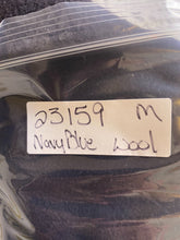 Load image into Gallery viewer, LL Bean Coat Adult Large Navy Blue Lambswool Wool Jacket Preppy Outerwear Mens
