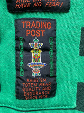 Load image into Gallery viewer, Gitano Sweater Adult Small Green Patches American West Indian Chef Cowboy Mens
