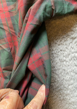 Load image into Gallery viewer, Vintage ProQuip Jacket Adult Large Red Green Tartan Plaid Windbreaker Golf Mens
