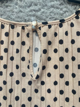 Load image into Gallery viewer, Adrianna Papell Shirt Women Extra Large Oversized Boxy Hippie Polkadots Blouse
