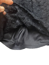 Load image into Gallery viewer, Torrid Shirt Womens 3 3X Black Lace Peplum Boho Lined Babydoll Blouse Plus Lady
