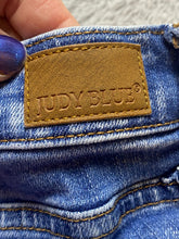 Load image into Gallery viewer, Judy Blue Jeans Womens 7/28 (28x26) Blue Denim Skinny Spandex Stretch Ladies
