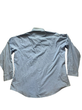 Load image into Gallery viewer, Van Cort Shirt Adult Extra Large Light Blue Button Up No Ironing Dress Mens
