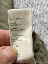 Load image into Gallery viewer, Free People Shirt Womens Extra Small Army Green Arden Thumbholes Oversized Lady
