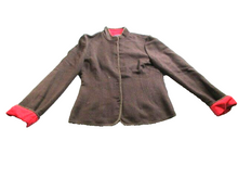 Load image into Gallery viewer, Vintage Evan Picone Jacket Womens 10 Extra Large Viscose Wool Blazer Ladies
