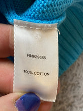 Load image into Gallery viewer, Pendleton Sweater Womens Small Blue Button Front Cardigan Woolen Mills Oversized
