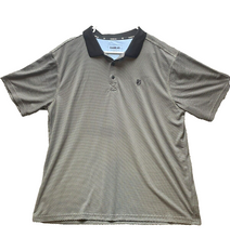 Load image into Gallery viewer, RANK 45 Shirt Adult Medium Gray Embroidered Logo Preppy Casual Golf Polo Mens
