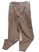 Load image into Gallery viewer, Zara Dress Pants Womens Medium Brown Black Casual Workwear Wide Leg Ladies
