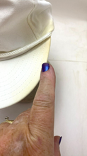 Load image into Gallery viewer, VTG Zeller Electric Hat Cap Adult Strapback One Size White Baseball USA Made
