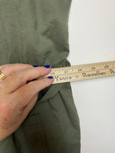 Load image into Gallery viewer, Apricot Jumpsuit Womens Large Army Green Belted Romper Pants MSRP $105 NWT
