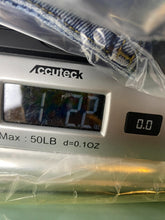 Load image into Gallery viewer, Zara Jeans Womens 02 (29x25.5) Blue Denim Sequin Rosette Applique Destroyed
