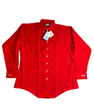 Load image into Gallery viewer, Conqueror Elite Shirt Adult Large Red Army Military Uniform Workwear USA Men NWT
