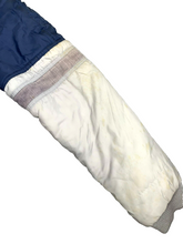 Load image into Gallery viewer, VTG Current Seen Jacket Adult Small Blue Ivory Zip Up Snap Ski Snow Coat Mens
