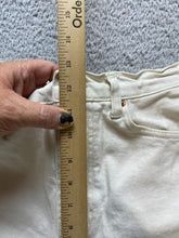 Load image into Gallery viewer, BDG Urban Outfitters Jeans Adult 29x28 White A-Wide Raw Hem Baggy Hip Hop Mens

