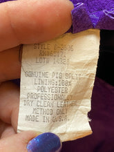 Load image into Gallery viewer, Vintage Outerwear By Phoenix Skirt Womens 27x17.5 Purple Suede A-Line USA Ladies
