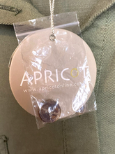 Load image into Gallery viewer, Apricot Jumpsuit Womens Large Army Green Belted Romper Pants MSRP $105 NWT
