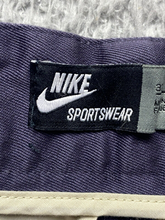 Load image into Gallery viewer, Nike Shorts Adult 32 Steel Blue Sportswear Swoosh NSW Chino 10&quot; Inseam Mens
