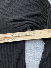 Load image into Gallery viewer, Susan Graver Dress Womens Extra Large Black Gray Leopard Sweater Rib Knit Ladies
