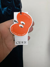 Load image into Gallery viewer, Cider Jumpsuit Womens 4XL Velvet Dark Green Gold Chain Strap Wide Leg Romper NWT
