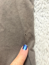 Load image into Gallery viewer, USS Providence Shirt Adult Large Taupe USN Ram Navy Military Pride Anchor Mens
