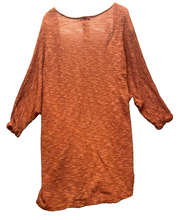 Load image into Gallery viewer, Free People Sweater Womens Large Coral Fall Knit Oversized Tunic Boho Cardigan
