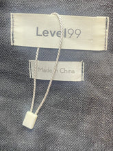 Load image into Gallery viewer, Level 99 Jacket Womens Large Black Zip Up Motorcycle Moto Biker Linen Spandex
