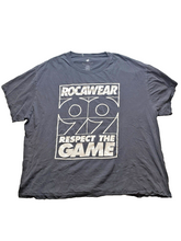 Load image into Gallery viewer, Rocawear Shirt Adult 4XB Black Respect The Game Classic Streetwear Hip Hop Mens
