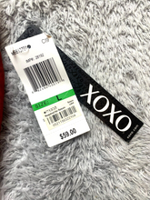 Load image into Gallery viewer, XOXO Romper Womens Large Rust Embellished Halter Shorts Linen Boho Ladies NWT
