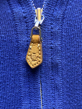 Load image into Gallery viewer, Donald Ross Sweater Adult Large Blue Collared 1/4 Zip Pullover Golf Preppy Mens
