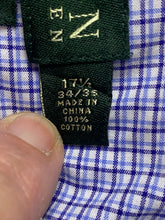 Load image into Gallery viewer, Lauren Ralph Lauren Shirt Adult 17.5 34/35 (2X) Non Iron Button Up Checkered Men
