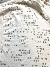 Load image into Gallery viewer, Marc Ecko Shirt Adult 2XL XXL Cut &amp; Sew Streetwear Skater AOP TEXT Spell Out Men
