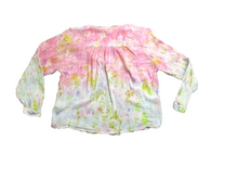 Load image into Gallery viewer, Anthropologie Pilcro Shirt Womens Extra Small Flowy Blouse Tavi Tie Dye Ladies
