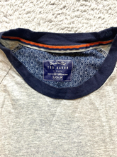Load image into Gallery viewer, Ted Baker Shirt Womens Small Gray Dressed To Chill Ringer London Casual Ladies
