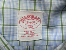 Load image into Gallery viewer, Brooks Brothers 346 Shirt Adult 16.5 36 2XL XXL Regular Fit Non Iron Dress Mens
