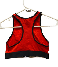 Load image into Gallery viewer, Pink Shirt Womens Small Black Red Victorias Secret Racerback Spell Out Ladies

